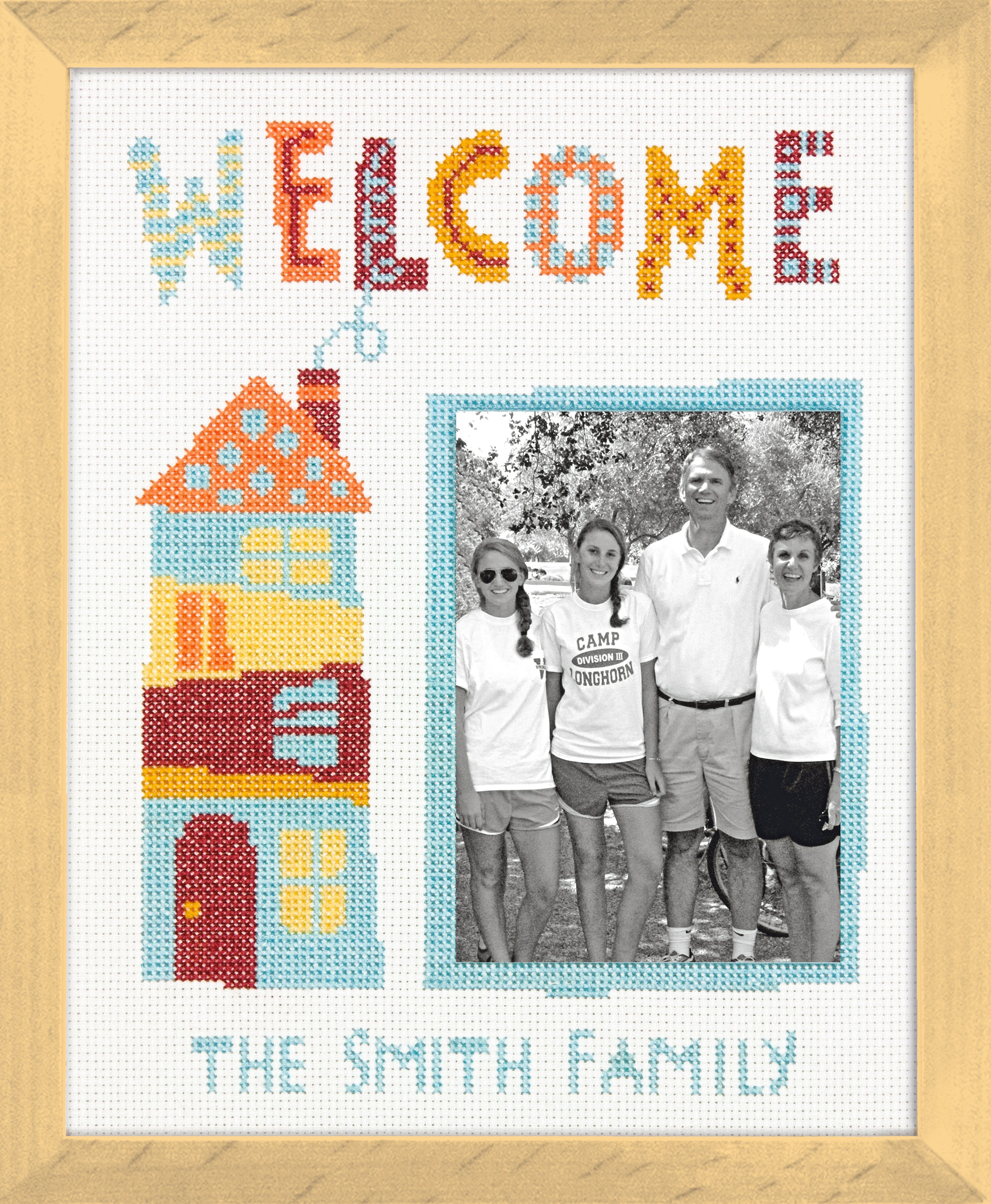 Welcome Home - Counted Cross Stitch Kit